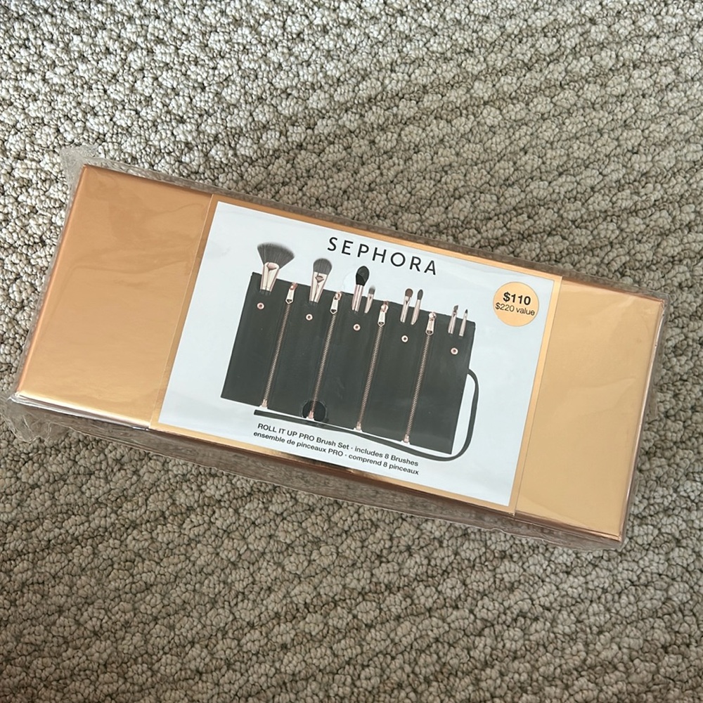 Sephora Roll It Up Brush Set NIB